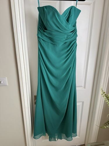 Teal full length - teal, bride