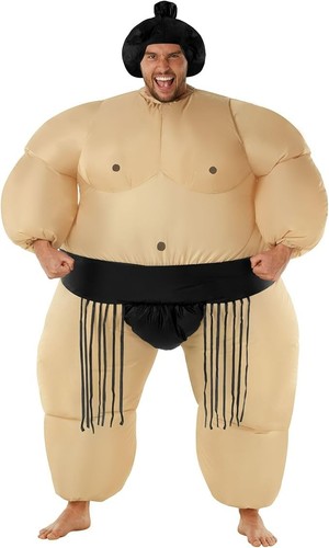 Adult black inflatable - adult, sumo