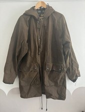 Belstaff Brown Wax Jacket Countryman Size Extra Large XL 