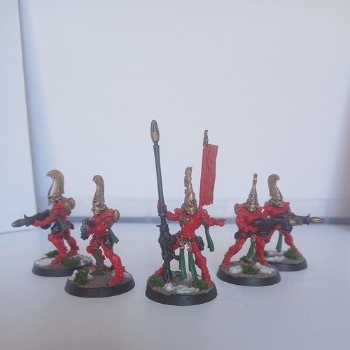 Aeldari plastic fire - fire, dragons