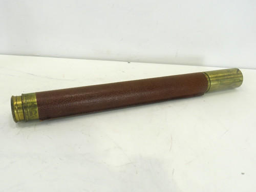 Antique leather and brass - antique,