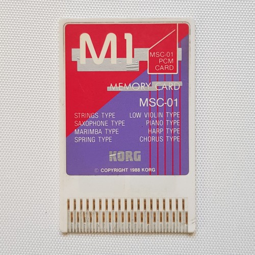 Used korg memory - korg, card