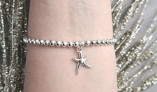 Starfish Charm Bracelet Silver
