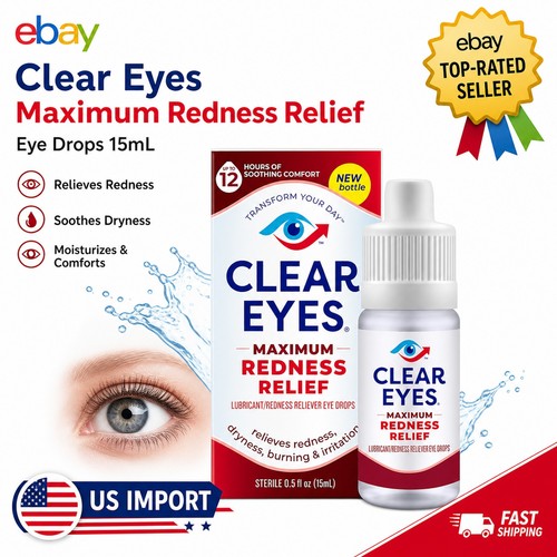 Clear eyes maximum - eyes, redness