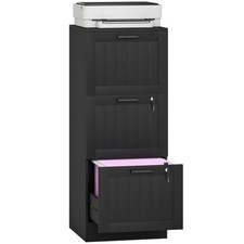 HOMCOM 3 Drawer File Cabinet