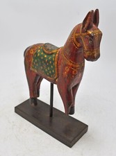 Hand Carved Wooden Horse