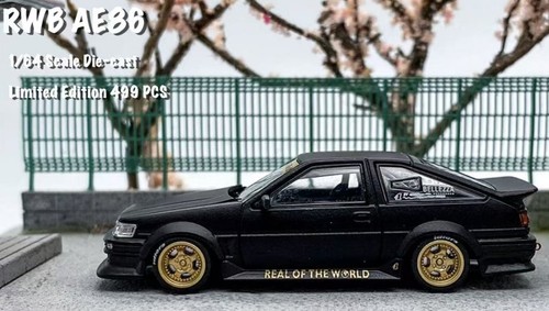 Toyota rwb ae86 matte black - ae86,