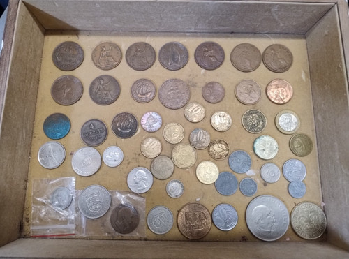 Old vintage coins collection - &,