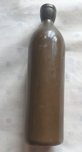Antique copper flask - antique, ~