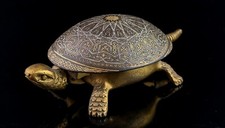 Antique tortoise desk bell