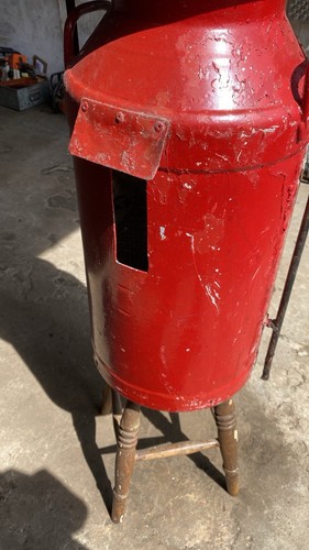 Converted milk churn post - milk, a