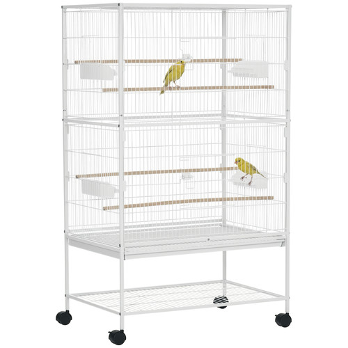 Pawhut large bird cage - large, budgie