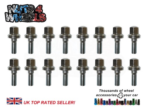 16x flat seat - wheel, bolts
