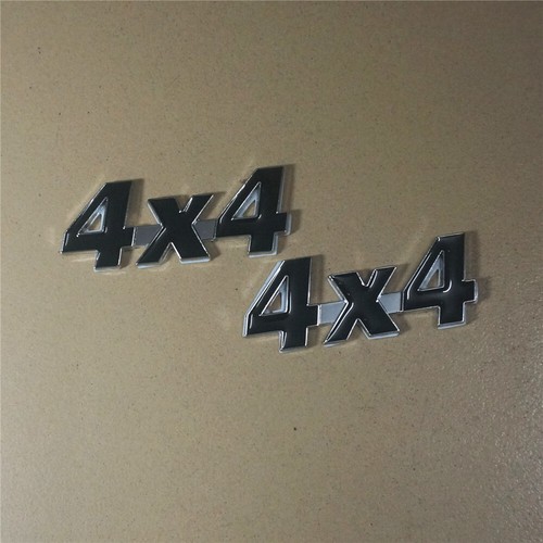 Small chrome black 4x4 - 2x,