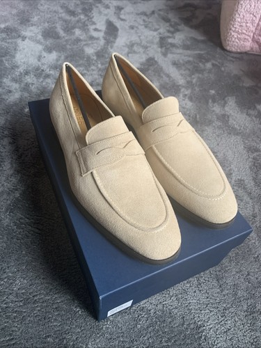Herring cream suede loafer - herring,