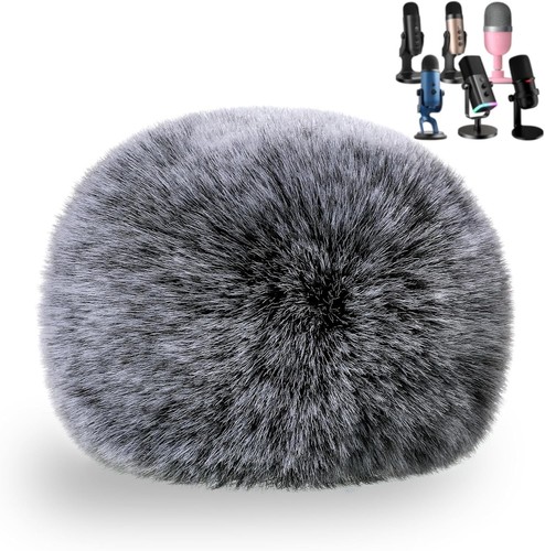 Furry mic cover for blue - for,