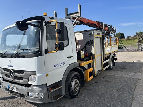 Mercedes atego 1218 palfinger - mercedes,