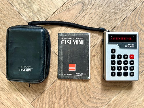 Vintage rare sharp elsi - vintage, mini