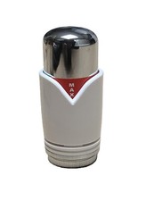 Chrome White TRV Thermostatic