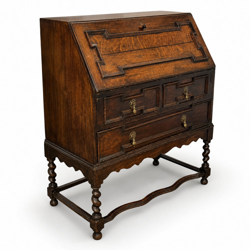 Antique jacobean revival oak - antique,