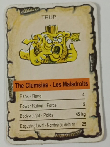 Mini boglins trup power card - mini,