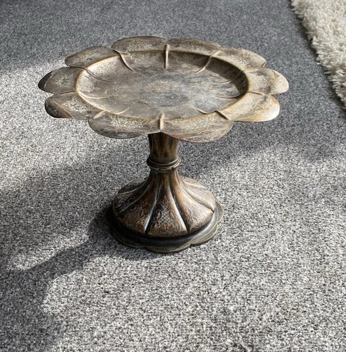 Antique cake stand - cake,