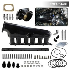 Intake Manifold Fuel Rail 90mm Throttle Body For Toyota Supra MK4 Aristo 2JZ-GTE