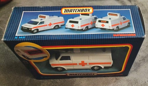 Boxed 1988 matchbox - 1988, superkings