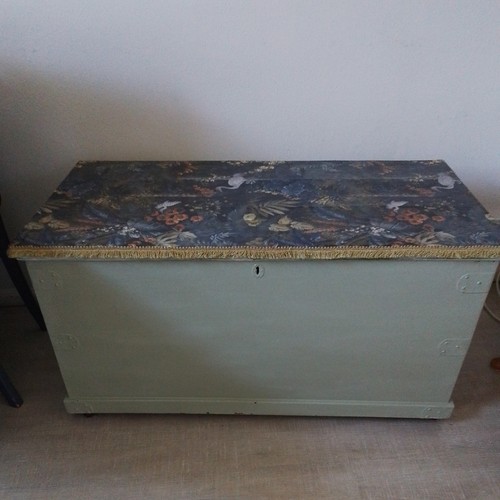 Very old 1900s painted blanket - 1900s,