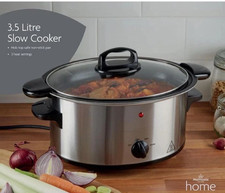 Slow Cooker 3.5L Stainless