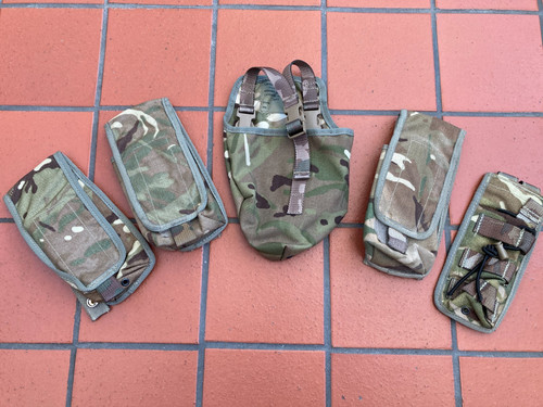 British army mtp - army, pouches