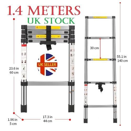 6ft telescopic ladder - 4.6ft,