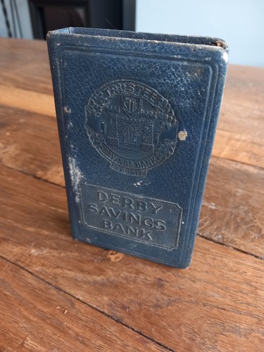 Vintage savings bank money - ,