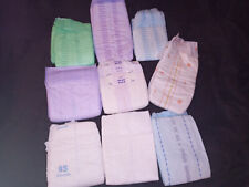 Choose: Old Adult Diapers with Plastic Film ~ Foil ~ Vintage