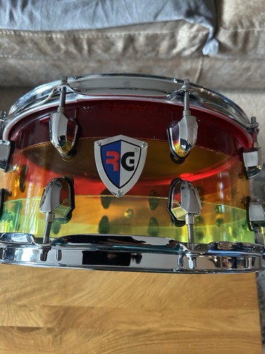Acrylic snare drum - 14”,