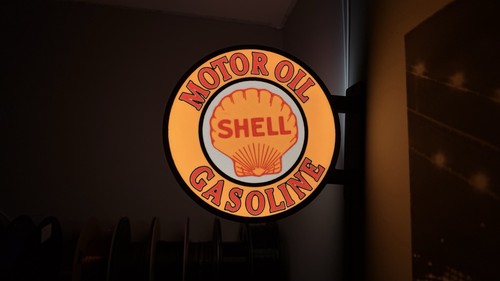 Vintage shell motor oil - motor,