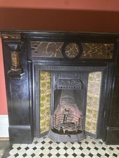 Victorian Fire Surround Black