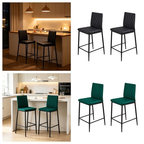 Tall bar stools pu leather - bar,