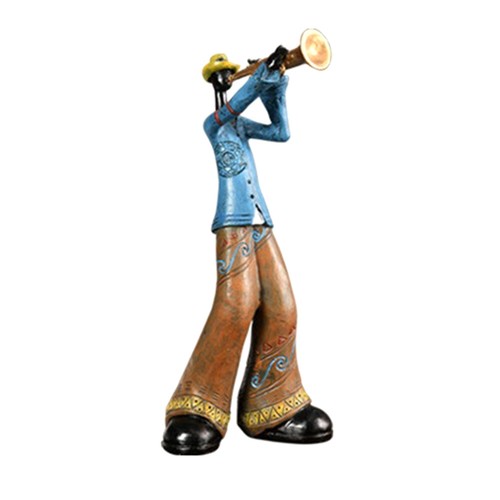 Jazz band player figurines - band,