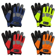 Mechanics Work Gloves Washable Safety Hand Protection Heavy Gardening Duty Glove