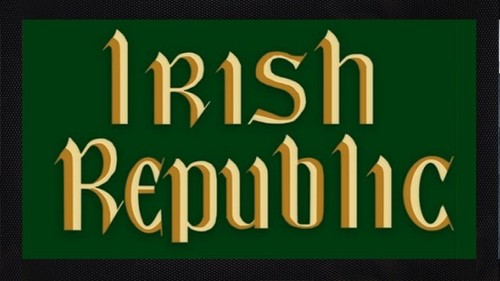 Irish republic ireland - irish, mat