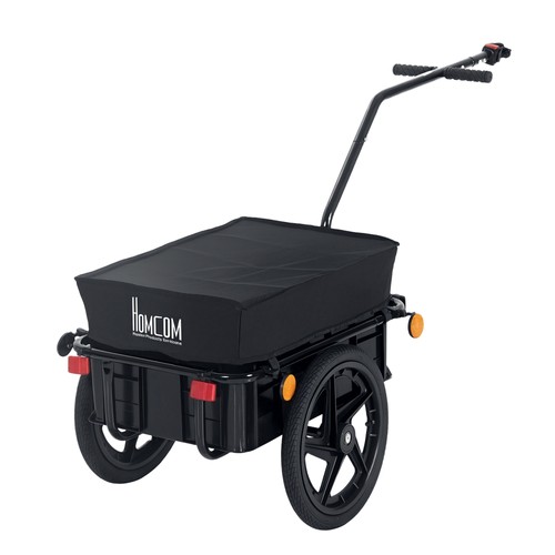 Homcom cargo trailer bike - homcom,