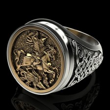 Knights Templar Ring Stainless