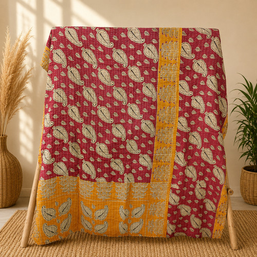 Vintage handmade rust orange - vintage,