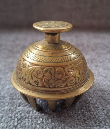 Vintage solid brass elephant - vintage,