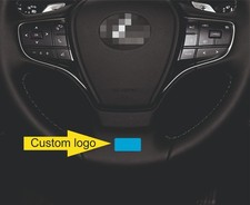 For Fiat Sport Steering Wheel Gel Badge Interior   Custom