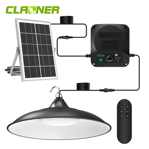 Led solar pendant light - led,