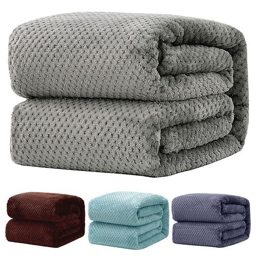 Luxury popcorn waffle blanket - luxury,