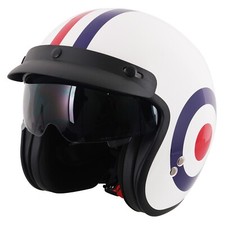 Open Face Scooter Helmet Crash