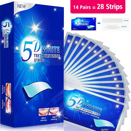 Teeth whitening strips - 5d,